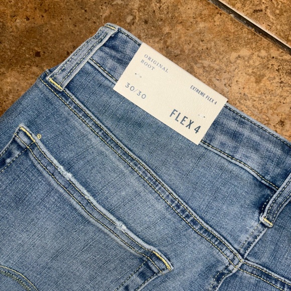 NWT American Eagle Jeans. 30X30. Waist-15”, inseam-29”, Length-38”. Retail $50. - Picture 2 of 6